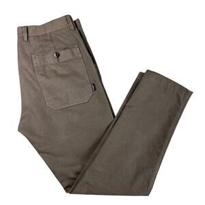 Stone Island Brown Chino Pants Men’s 34x29 (32) Made in Italy Cotton Type SL